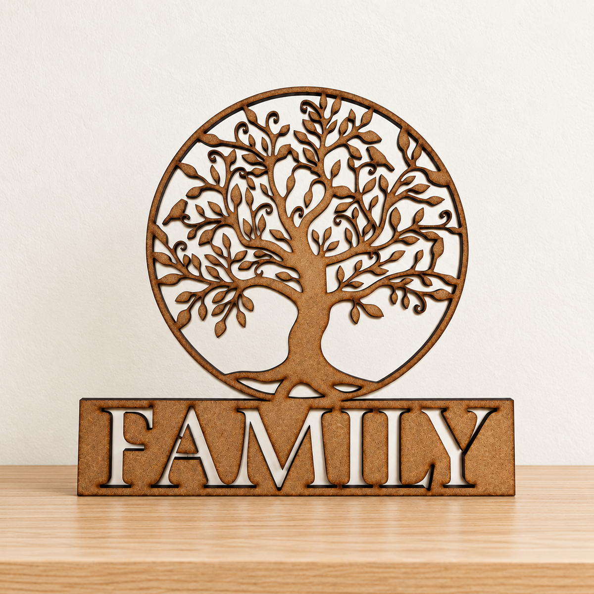 Family Tree of Life Wooden Wall Art