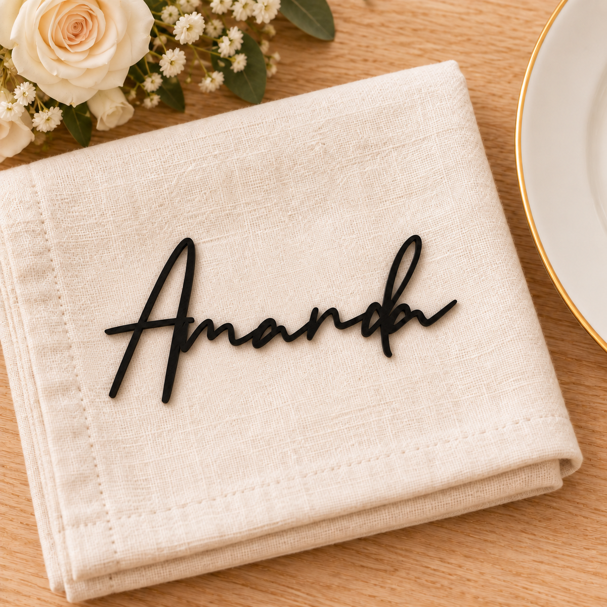 Personalised England Signature Wedding Place Names