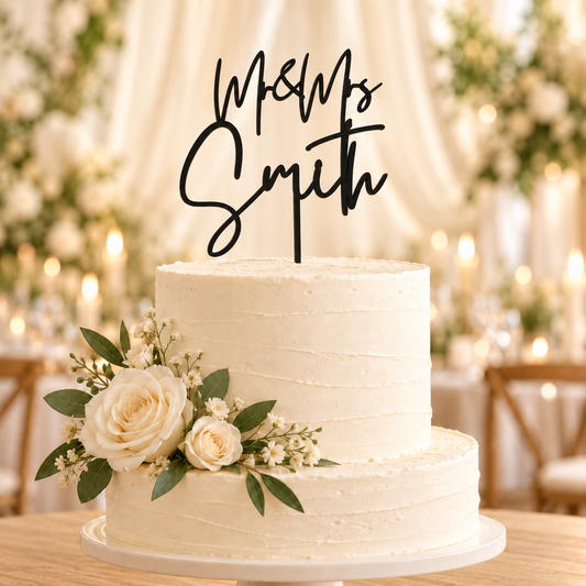 Personalised Gistesy Signature Cake Topper