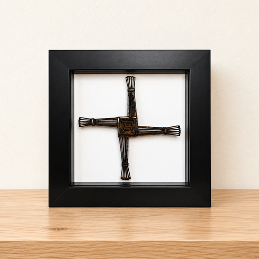 St Brigid’s Cross Shadow Box - 4 x 4